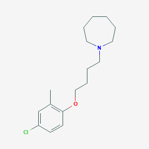 1-[4-(4-chloro-2-methylphenoxy)butyl]azepane