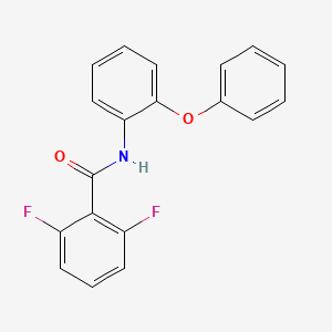 molecular formula C19H13F2NO2 B4838323 2,6-difluoro-N-(2-phenoxyphenyl)benzamide CAS No. 925606-00-4