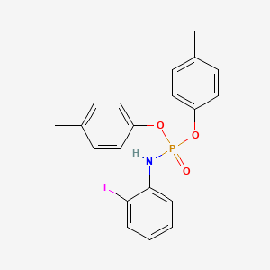 bis(4-methylphenyl) (2-iodophenyl)amidophosphate