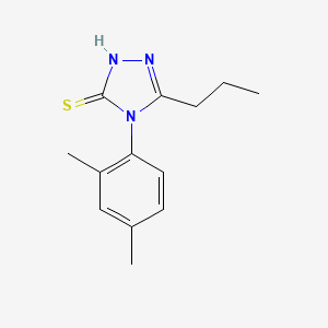 molecular formula C13H17N3S B4839309 4-(2,4-dimethylphenyl)-5-propyl-4H-1,2,4-triazole-3-thiol 