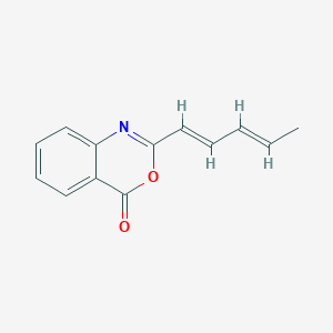 molecular formula C13H11NO2 B4839322 2-(1,3-pentadien-1-yl)-4H-3,1-benzoxazin-4-one 