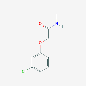 molecular formula C9H10ClNO2 B4840091 2-(3-chlorophenoxy)-N-methylacetamide 
