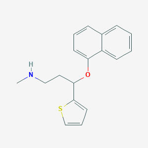 B048401 N-Methyl-gamma-(1-naphthalenyloxy)-2-thiophenepropanamine CAS No. 116539-58-3