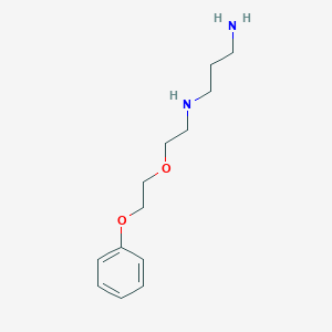 molecular formula C13H22N2O2 B4840595 (3-aminopropyl)[2-(2-phenoxyethoxy)ethyl]amine 
