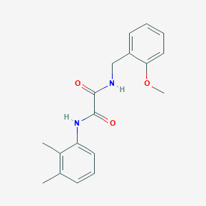 molecular formula C18H20N2O3 B4840620 N-(2,3-dimethylphenyl)-N'-(2-methoxybenzyl)ethanediamide 