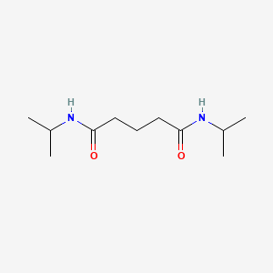molecular formula C11H22N2O2 B4840882 N,N'-diisopropylpentanediamide 