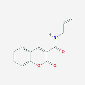 molecular formula C13H11NO3 B4841772 N-allyl-2-oxo-2H-chromene-3-carboxamide 