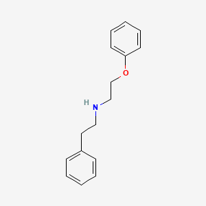 molecular formula C16H19NO B4841831 (2-phenoxyethyl)(2-phenylethyl)amine 