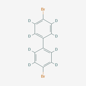 molecular formula C12H8Br2 B048420 4,4'-二溴联苯-D8 CAS No. 80523-79-1