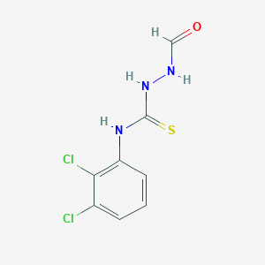 molecular formula C8H7Cl2N3OS B4842095 N-(2,3-dichlorophenyl)-2-formylhydrazinecarbothioamide 