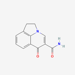 6-oxo-1,2-dihydro-6H-pyrrolo[3,2,1-ij]quinoline-5-carboxamide
