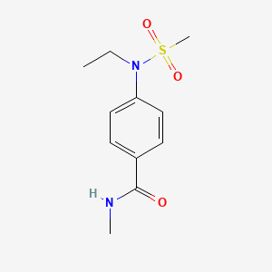4-[ethyl(methylsulfonyl)amino]-N-methylbenzamide