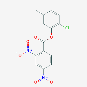 2-chloro-5-methylphenyl 2,4-dinitrobenzoate
