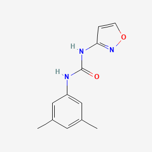 molecular formula C12H13N3O2 B4843924 N-(3,5-dimethylphenyl)-N'-3-isoxazolylurea 