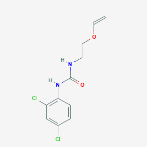 molecular formula C11H12Cl2N2O2 B4843940 N-(2,4-dichlorophenyl)-N'-[2-(vinyloxy)ethyl]urea 