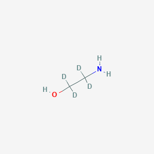 molecular formula C2H7NO B048447 2-氨基-1,1,2,2-四氘代乙醇 CAS No. 85047-08-1