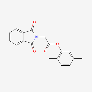 molecular formula C18H15NO4 B4845427 2,5-dimethylphenyl (1,3-dioxo-1,3-dihydro-2H-isoindol-2-yl)acetate 