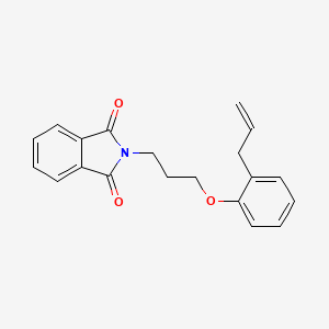 molecular formula C20H19NO3 B4846199 2-[3-(2-allylphenoxy)propyl]-1H-isoindole-1,3(2H)-dione 