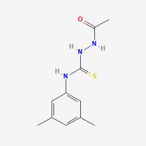 2-acetyl-N-(3,5-dimethylphenyl)hydrazinecarbothioamide