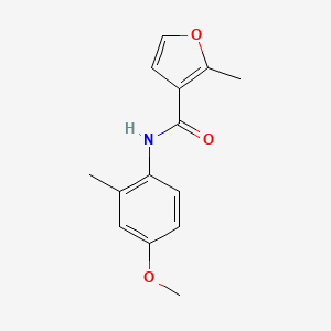 N-(4-methoxy-2-methylphenyl)-2-methyl-3-furamide