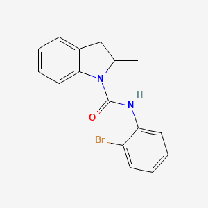 N-(2-bromophenyl)-2-methyl-1-indolinecarboxamide