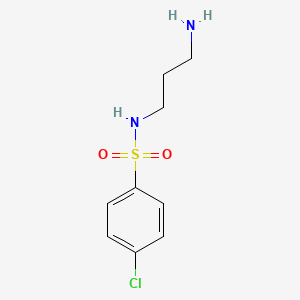 N-(3-aminopropyl)-4-chlorobenzenesulfonamide