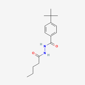 4-tert-butyl-N'-pentanoylbenzohydrazide