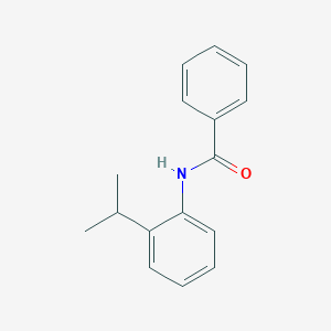 molecular formula C16H17NO B484746 N-(2-Isopropyl-phenyl)-benzamide CAS No. 93007-80-8