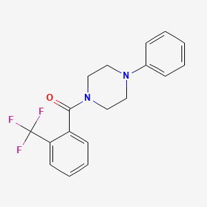 1-phenyl-4-[2-(trifluoromethyl)benzoyl]piperazine