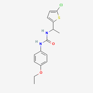 N-[1-(5-chloro-2-thienyl)ethyl]-N'-(4-ethoxyphenyl)urea
