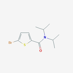 molecular formula C11H16BrNOS B4848046 5-bromo-N,N-diisopropyl-2-thiophenecarboxamide 