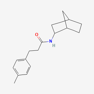 N-bicyclo[2.2.1]hept-2-yl-3-(4-methylphenyl)propanamide