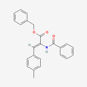 benzyl 2-(benzoylamino)-3-(4-methylphenyl)acrylate