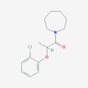 1-[2-(2-chlorophenoxy)propanoyl]azepane