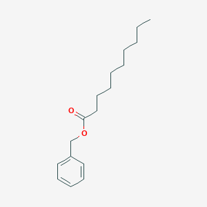 molecular formula C17H26O2 B484884 Benzyl decanoate CAS No. 42175-41-7