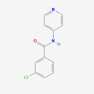 molecular formula C12H9ClN2O B484892 3-chloro-N-(pyridin-4-yl)benzamide CAS No. 113204-20-9