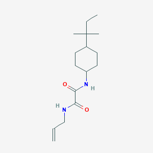 molecular formula C16H28N2O2 B4849014 N-allyl-N'-[4-(1,1-dimethylpropyl)cyclohexyl]ethanediamide 