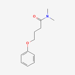 molecular formula C12H17NO2 B4850013 N,N-dimethyl-4-phenoxybutanamide 