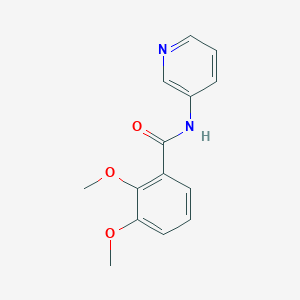 molecular formula C14H14N2O3 B485029 2,3-dimethoxy-N-pyridin-3-ylbenzamide CAS No. 31639-02-8