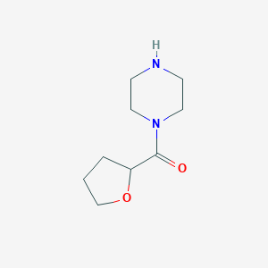 B048511 1-(Tetrahydro-2-furoyl)piperazine CAS No. 63074-07-7