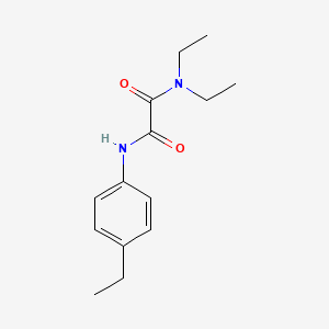 molecular formula C14H20N2O2 B4851284 N,N-diethyl-N'-(4-ethylphenyl)ethanediamide 