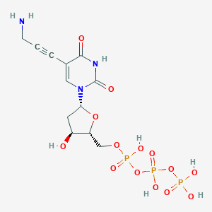 molecular formula C12H18N3O14P3 B048520 ap-dUTP CAS No. 179101-49-6