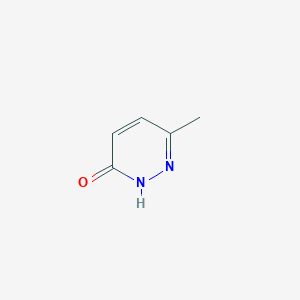 molecular formula C5H6N2O B048525 6-甲基吡啶并嗪-3(2H)-酮 CAS No. 13327-27-0