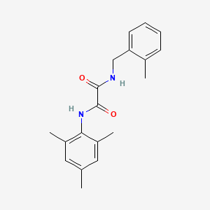 molecular formula C19H22N2O2 B4852721 N-mesityl-N'-(2-methylbenzyl)ethanediamide 