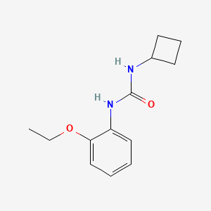 molecular formula C13H18N2O2 B4853265 N-cyclobutyl-N'-(2-ethoxyphenyl)urea 