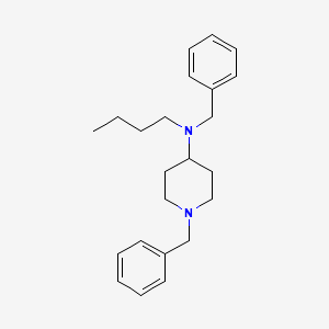 molecular formula C23H32N2 B4853910 N,1-dibenzyl-N-butyl-4-piperidinamine 