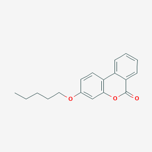 molecular formula C18H18O3 B4854059 3-(pentyloxy)-6H-benzo[c]chromen-6-one 