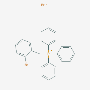 molecular formula C25H21Br2P B048541 (2-Bromobenzyl)triphenylphosphonium bromide CAS No. 36901-75-4