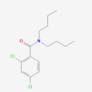 molecular formula C15H21Cl2NO B4854527 N,N-dibutyl-2,4-dichlorobenzamide CAS No. 35515-06-1