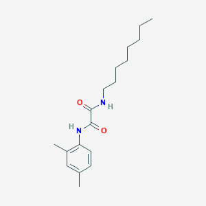 molecular formula C18H28N2O2 B4854977 N-(2,4-dimethylphenyl)-N'-octylethanediamide 